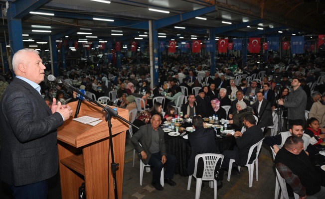 Başkan Bozbey: "Ramazan ayında 200 bin vatandaşımızı aynı sofrada buluşturduk”