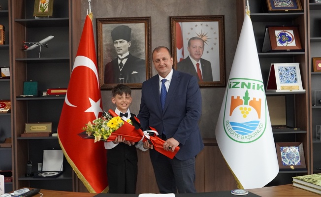 İznik’te 23 Nisan’ın Başkanı Muhammed oldu