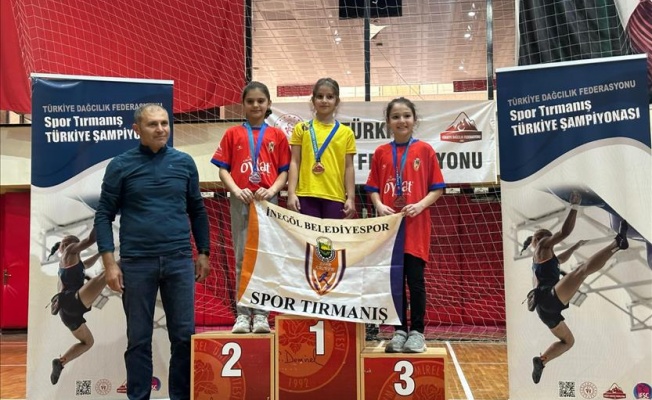 Spor Tırmanışta İnegöllü Sporcular Derecelere Uzandı