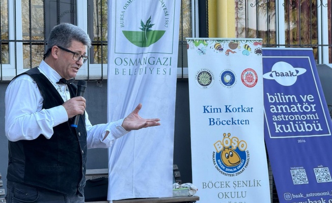 Yeniceabat’ta ‘Böcek Bilim’ buluşması yapıldı