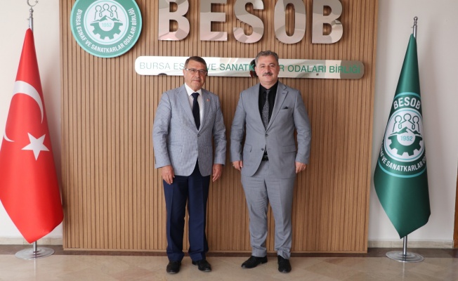 Anahtar Parti, BESOB'ta esnafın sorunlarını konuştu