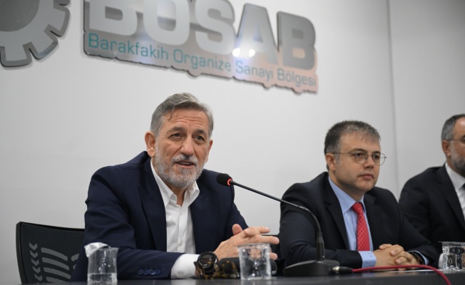 BOSAB'DA ERDOĞAN AKYILDIZ DÖNEMİ BAŞLADI