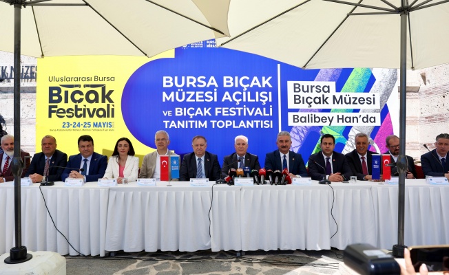 Bursa Bıçak Müzesi, Balibey Han’da açıldı