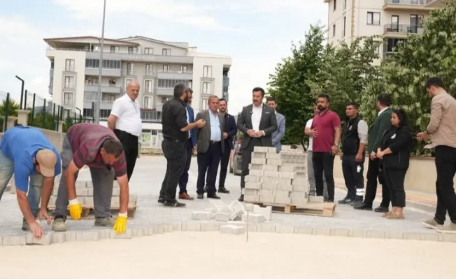 Bursa Yenişehir’de yol çalışmaları  devam ediyor