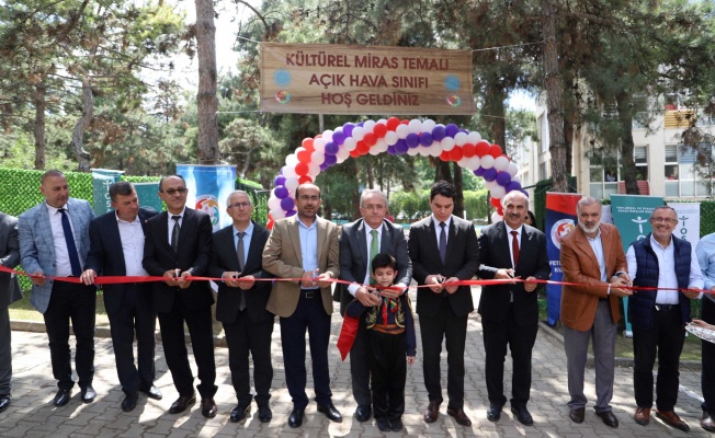 Bursada Türkiyenin İlk Kültürel Miras Temalı Açık Hava Sınıfı” Açıldı
