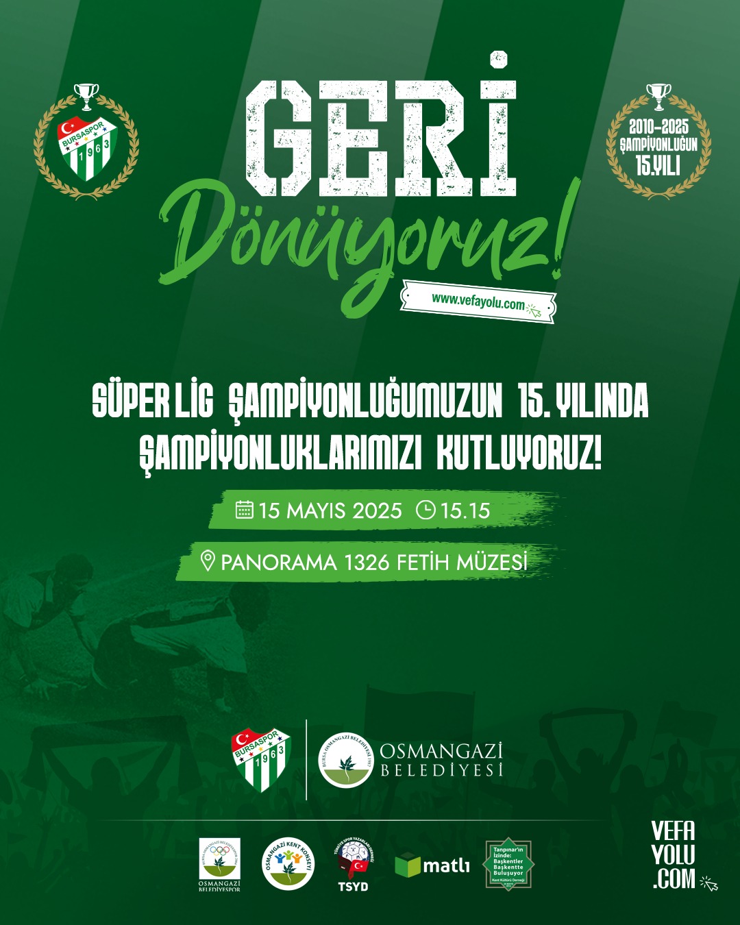 Bursaspor’a Vefa Yolu Etkinliği