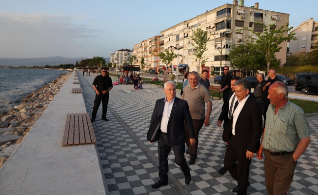 Büyükşehir’den Kurşunlu sahil yoluna otopark müjdesi
