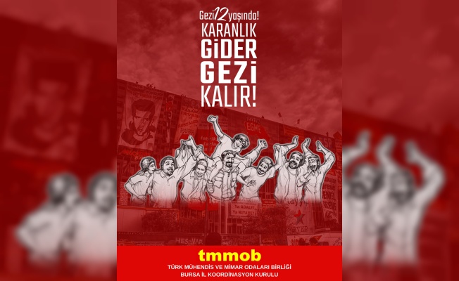 GEZİ DİRENİŞİ 12. YILINDA!  KARANLIK GİDER, GEZİ KALIR!