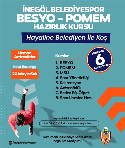 İnegöl Belediyesi’nden Gençlere Destek: “Hayaline Belediyen İle Koş”