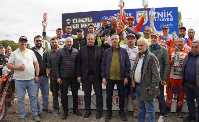 İZNİK'TE ENDURO KUPALARI SAHİPLERİNİ BULDU
