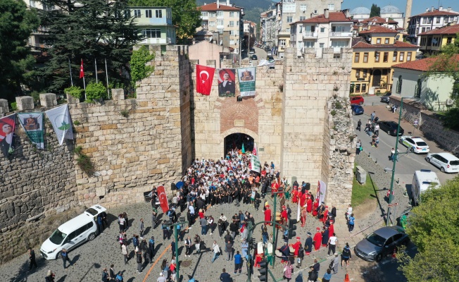Osmangazi’de spor ile tarihi buluşturan koşu