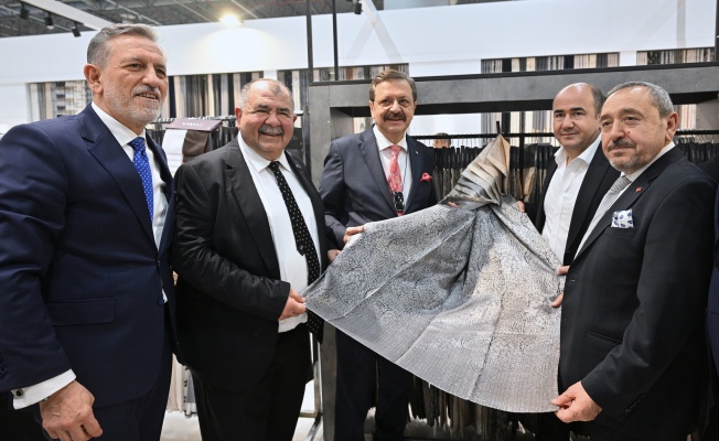 TOBB Başkanı Hisarcıklıoğlu'ndan HOMETEX Fuarı'na Tam Not