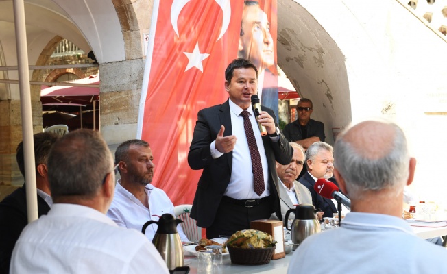 Başkan Aydın müjdeyi verdi Kozahan aslına uygun yenileniyor