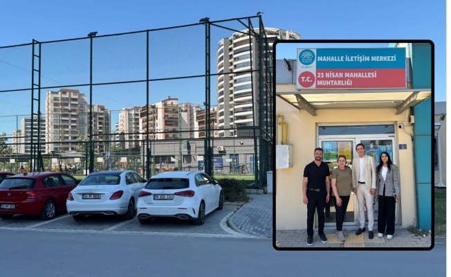 Bursa'nın merkezinde halı saha gasbı, Anahtar Parti'nin gündeminde!