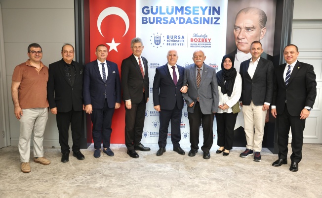 BUSİAD temiz Nilüfer Çayı  için Mustafa Bozbey’le görüştü