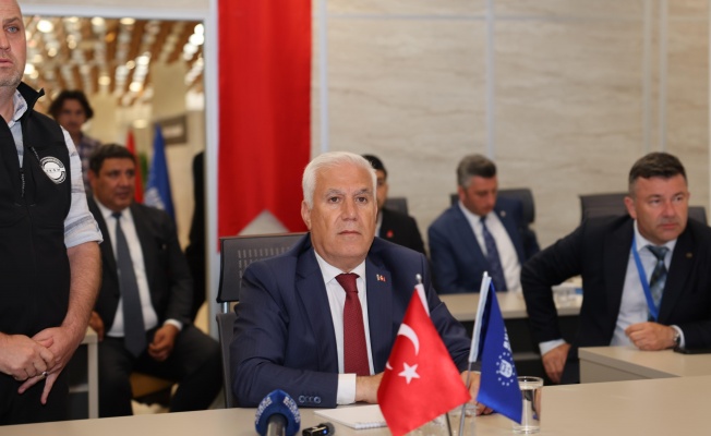 Büyükşehir'den Orhaneli'deki yangına anında müdahale
