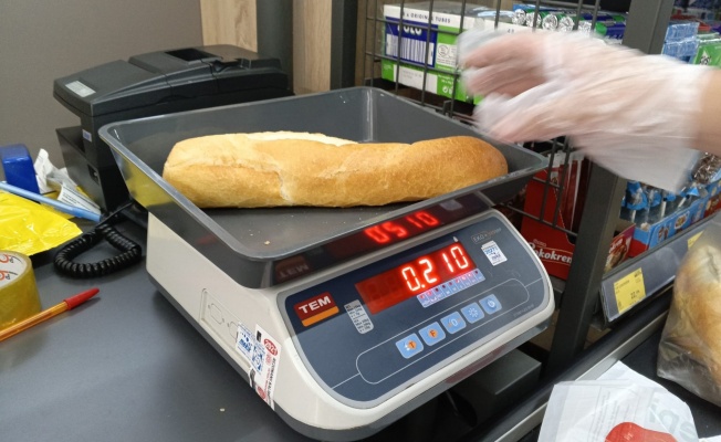 Gemlik'te Zincir Marketlere Eksik Gramajlı Ekmek Cezası