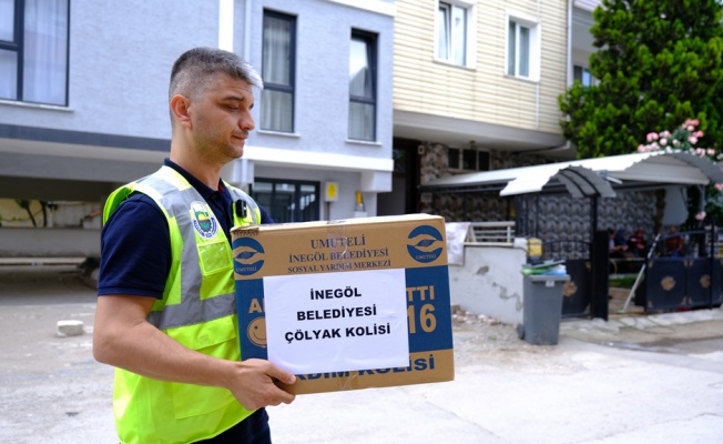 İnegöl Belediyesinden Bayram Öncesi Gönül Köprüsü