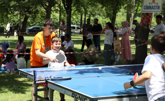 İnegöl’de Yaz Spor Okullarının Provası Spor Şenliğiyle Yapıldı