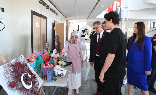 Osmangazi’de öğrenciler atık toplamak için yarıştı