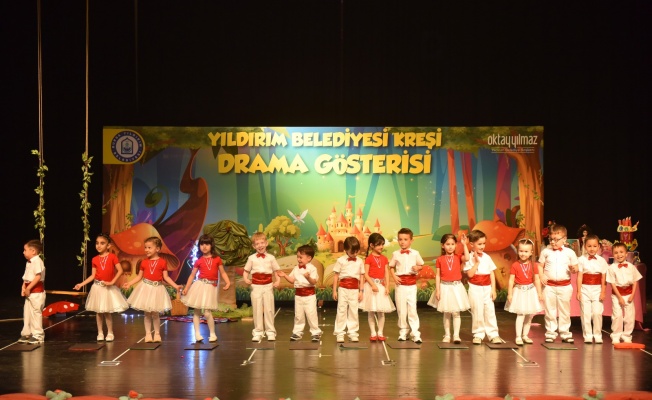YILDIRIMLI MİNİKLERİN MEZUNİYET SEVİNCİ