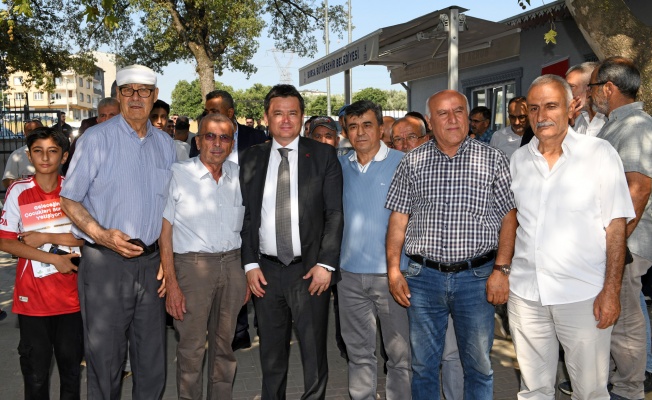 Başkan Erkan Aydın Güneştepe’de vatandaşla buluştu