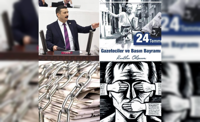 BİR ÜLKEDE BASIN ÖZGÜRLÜĞÜ YOKSA DEMOKRASİ DE YOKTUR!