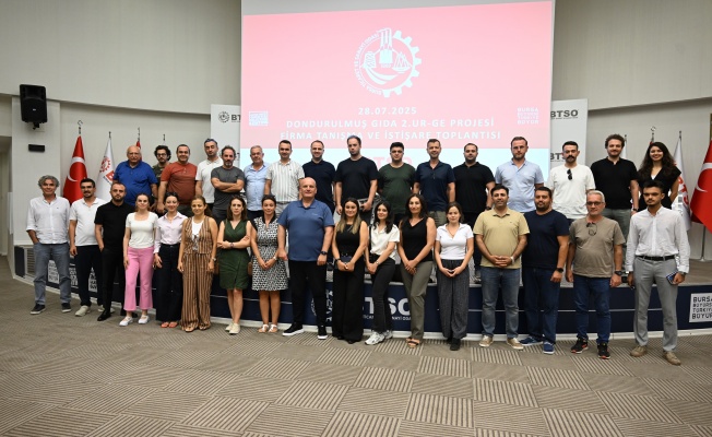 BTSO’dan Dondurulmuş Gıda Sektörü İçin Yeni UR-GE Projesi