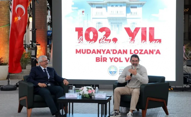 Bursa Mudanya’da tarihi meydandan özel söyleşi