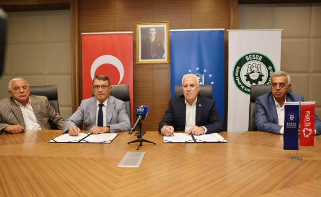 Büyükşehir ile BESOB arasında önemli iş birliği