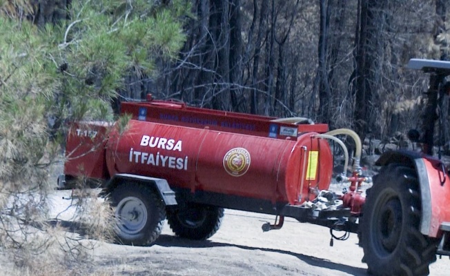 Büyükşehir tankerleri ile orman yangınlarına anında müdahale
