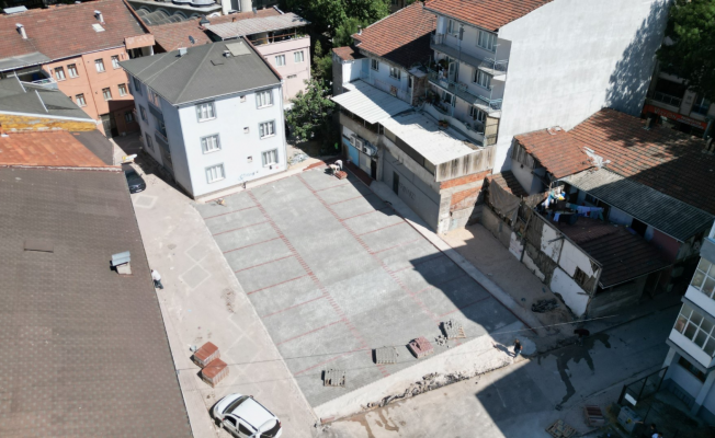 İnegöl’de Kamulaştırılan Alanlar Otoparka Dönüşüyor