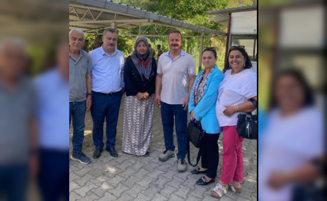 Yavuz Ağıralioğlu'ndan Bursa yangın bölgesine destek ziyareti