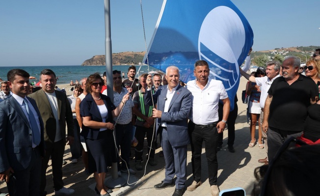 Bursa'nın 4. Mavi Bayrak gururu