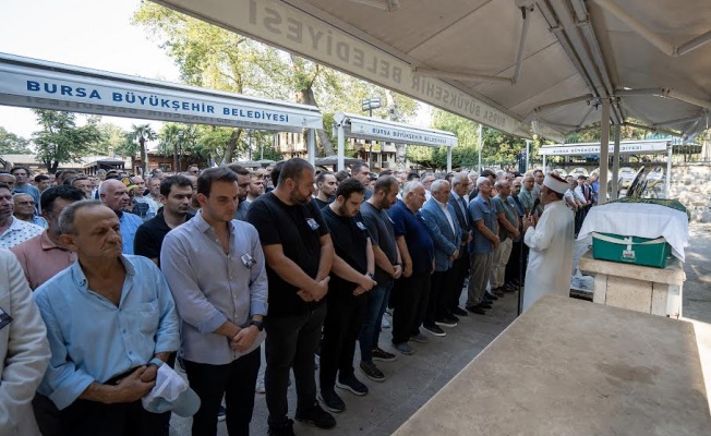 BURSA TİCARET BORSASI MECLİS BAŞKANI MEHMET AYDIN SON YOLCULUĞUNA UĞURLANDI