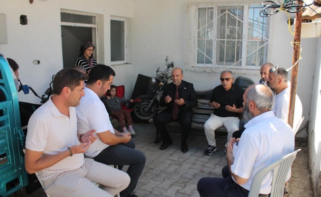 Bursalı Şehit İtfaiyecinin Ailesine Anlamlı Ziyaret