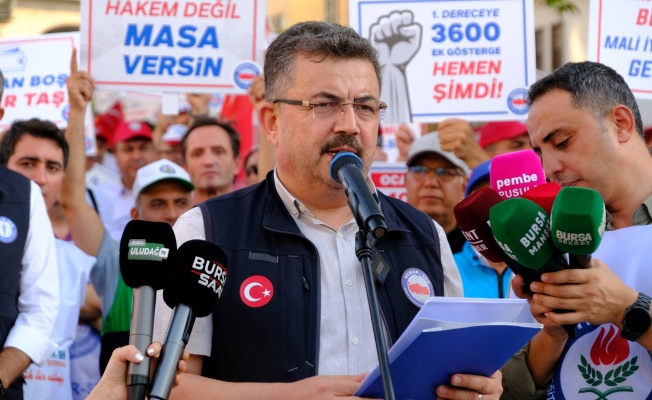 MEMUR-SEN BURSA’DAN KAMU İŞVERENİNE TEPKİ: “YETERSİZ TEKLİFE HAYIR!”