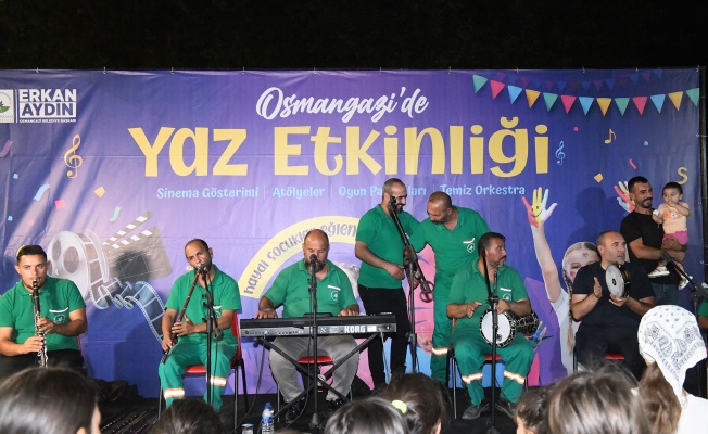 Osmangazi’de yaz etkinlikleri dolu dolu geçti