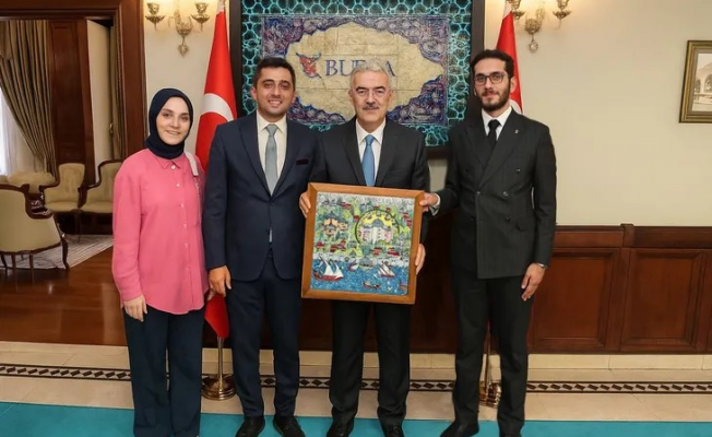 Bursa'da TRESGED'den Vali Ayyıldız'a ziyaret
