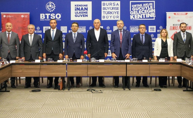 BURSA’DA ELMAS PROGRAMI SEKTÖR ÇALIŞTAYI DÜZENLENDİ