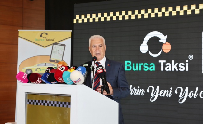 Türkiye'ye öncü 'Bursa Taksi' yollarda