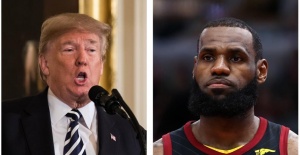 Trump'tan LeBron James'e 'aptal' göndermesi