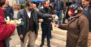 GÜRSULULARA DEVECİ ARMUDU İKRAM EDİLDİ