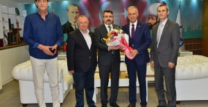 BAŞKAN YILMAZ’A MESLEKTAŞ ZİYARETİ