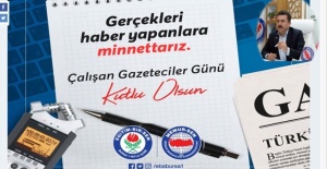 BAŞKAN ACAR'DAN ÇALIŞAN GAZETECİLER GÜNÜ AÇIKLAMASI