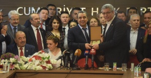 CHP BURSA İL BAŞKANI İSMET KARACA GÖREVİ DEVRALDI