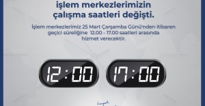 LİMAK ENERJİ İŞLEM MERKEZLERİ, HİZMET SAATLERİNİ GÜNCELLEDİ