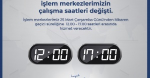 LİMAK ENERJİ İŞLEM MERKEZLERİ, HİZMET SAATLERİNİ GÜNCELLEDİ