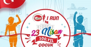 EKER'DEN 23 NİSAN 100.YIL ÇOCUK KOŞUSU