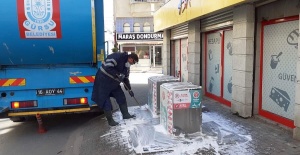 GÜRSU DEZENFEKTE ÇALIŞMALARIYLA ARINDIRILIYOR